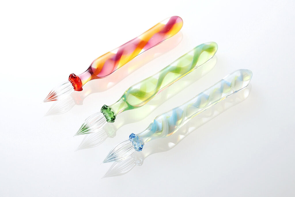 Kokeshi×趣味の文具箱 カクテル・ガラスペン